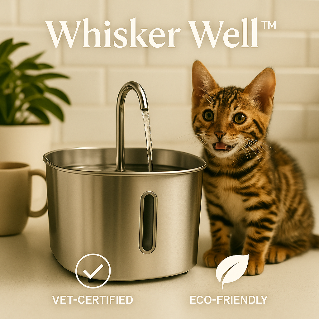 Whisker Well™ Triple-Filtration Fountain