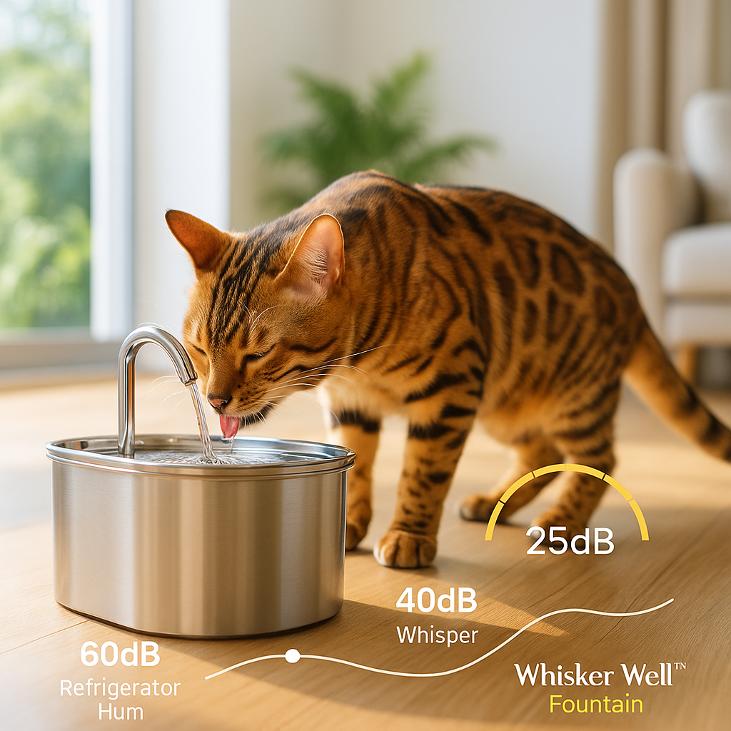 Whisker Well™ Triple-Filtration Fountain